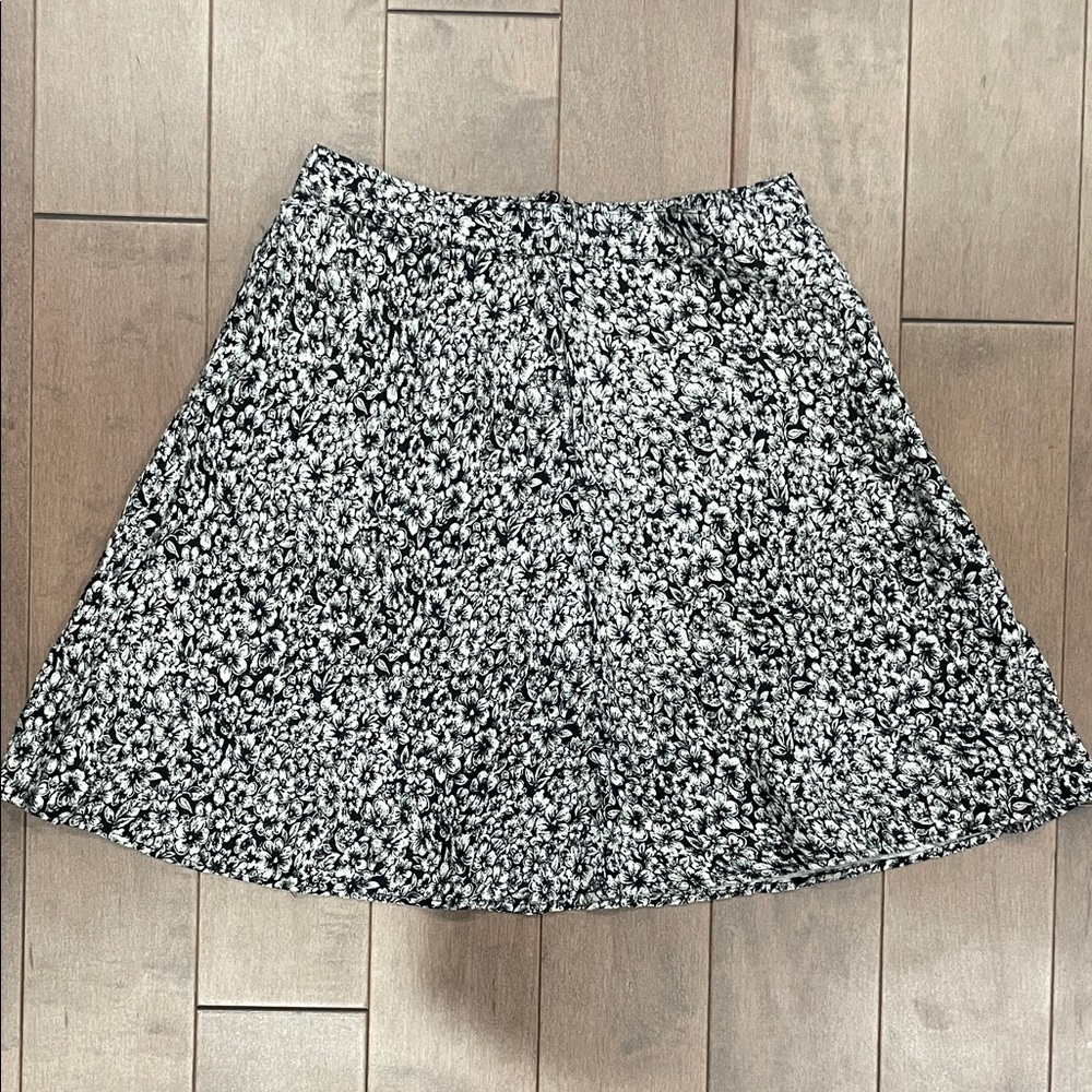 Kimchi Blue Monochrome A-Line Skirt